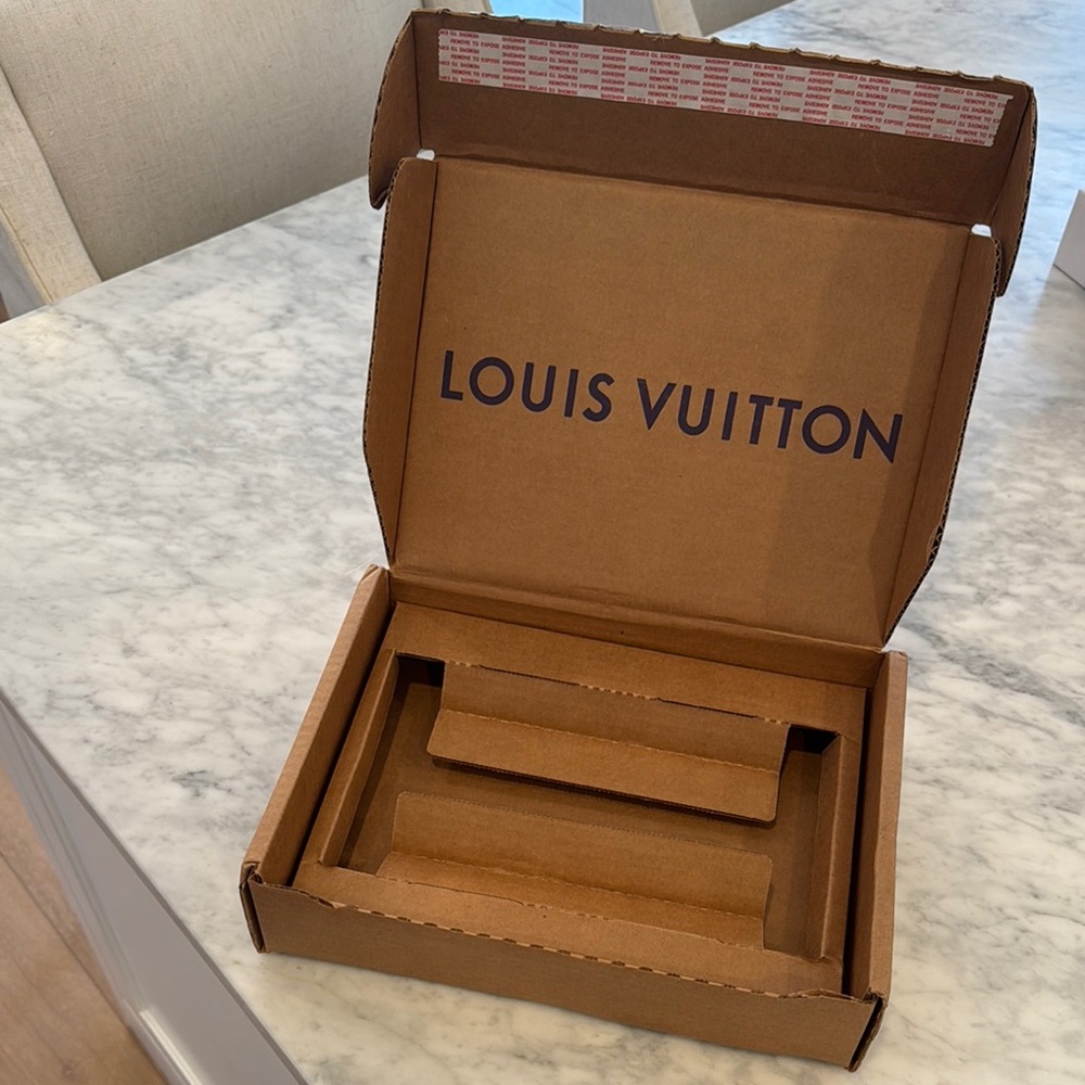 Louis Vuitton Brown Shipping Box